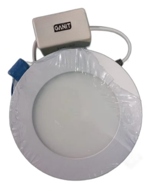 GANIT 6 W Round Cool White 120 mm LED Panel Lights_0