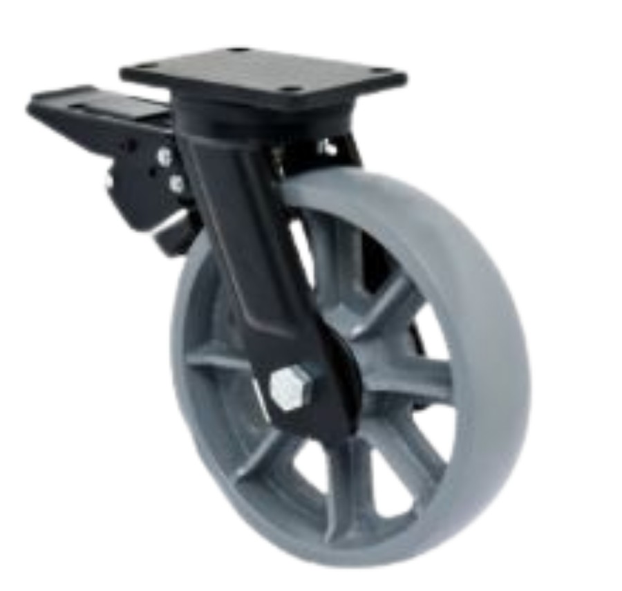 100 mm Cast Iron Swivel Caster Wheel 60 kg_0