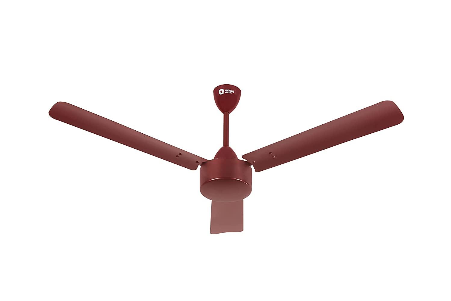 Orient Ecotech Pro 1200 mm 3 Blades 32 W Brown Ceiling Fans_0