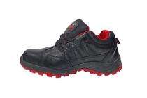 Hillson Swag 1903 Robust Synthetic Leather Powder Coated Metal Toe Cap Safety Shoes Black_0