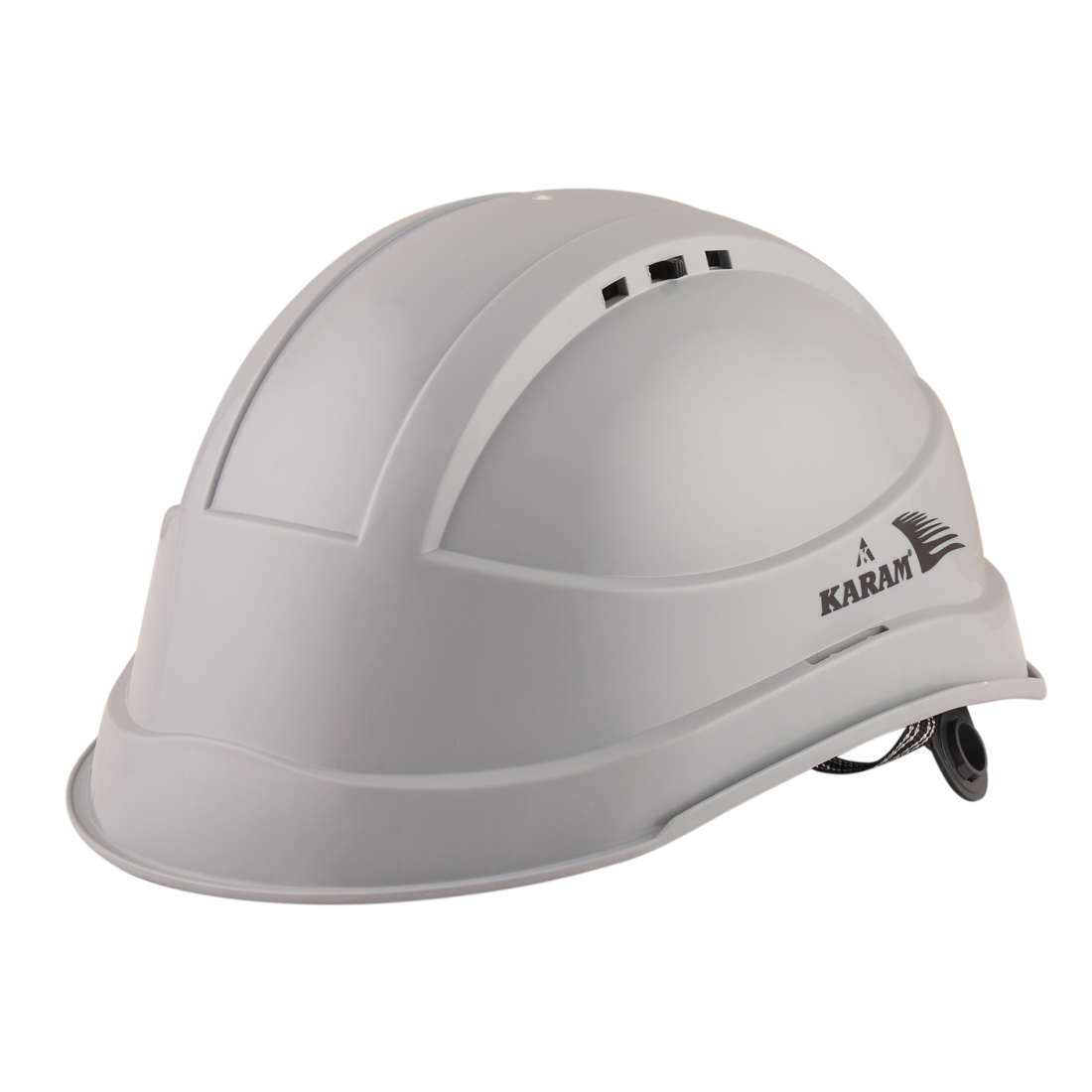 Karam Polyethylene Apex Grey Air Ventilated Safety Helmets PN545_0