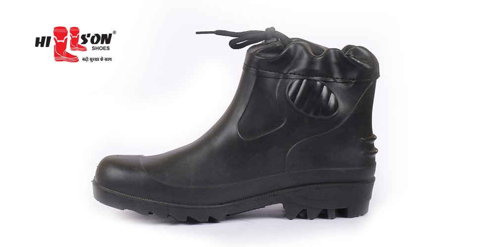 Hillson Collar Boot Fully Moulded Hard PVC Gumboots_0