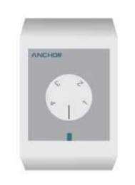 ANCHOR 8410 4 Steps White Fan Regulator_0