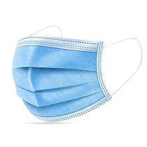 Disposable Cotton Nose Masks M Blue_0