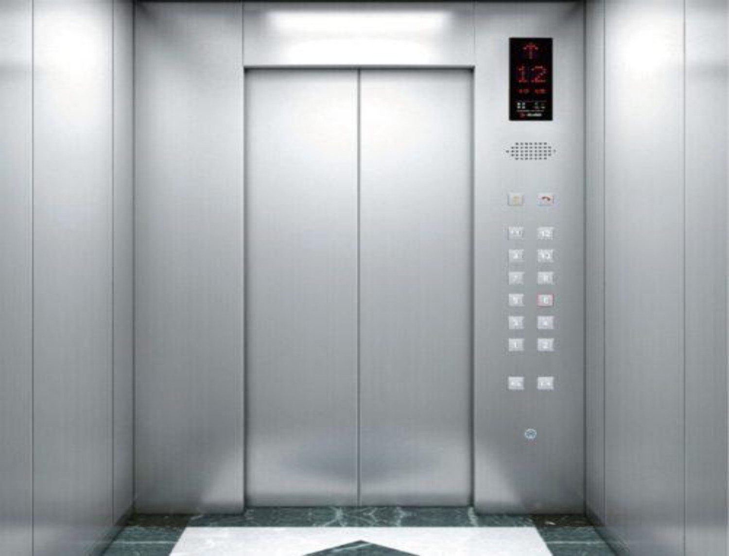 Torque Elevators Machine Roomless Passenger Lift TQ-JX12 8 Person (650 kg) 1.5 m/s_0