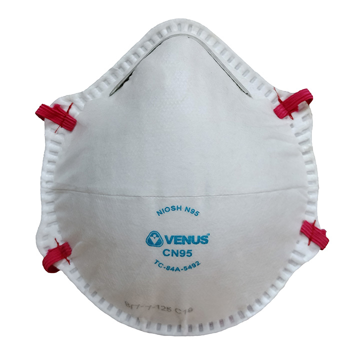 Venus N95 Non Woven Fabric Nose Masks Standard CN95 White_0