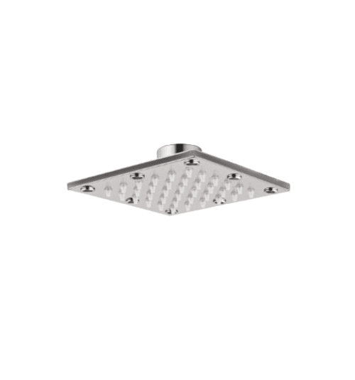 Blues SHSW-04 Overhead Single Flow Shower 4 x 4 inch Stainless Steel_0