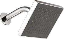 Blues OHS-045 Overhead Single Flow Shower 4 x 4 inch Stainless Steel_0