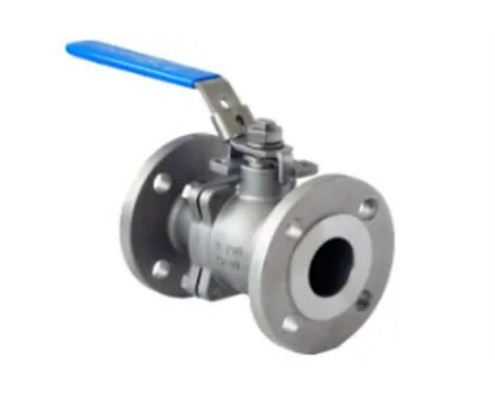 PCV 15 mm Manual Carbon Steel Ball Valves Flanged_0