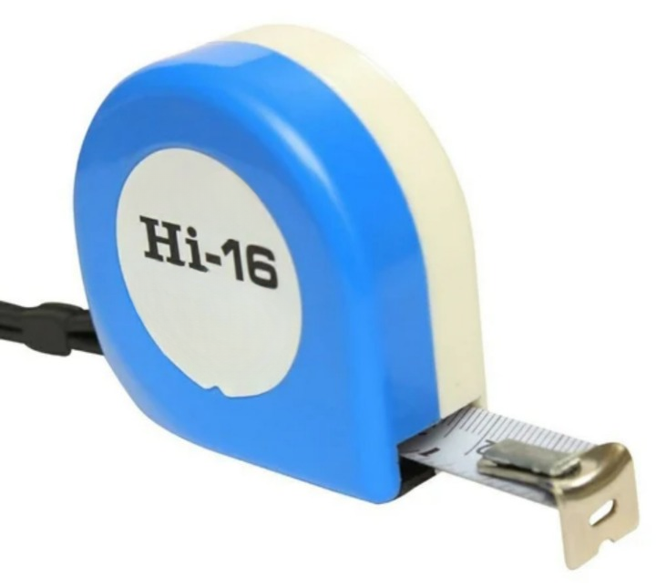 16 mm Plastic Measuring Tapes Hi-16 3 m White and Blue_0
