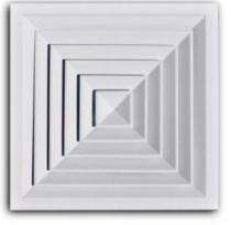 YASHICA ENGINEERING 590 x 590 mm 4 Way Ceiling Diffuser Square_0