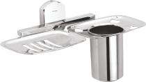 GOLDLINE Rectangular Stainless Steel Soap Dish_0