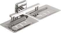 GOLDLINE Rectangular Stainless Steel Soap Dish_0