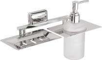 GOLDLINE Rectangular Stainless Steel Soap Dish_0