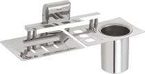 GOLDLINE Rectangular Stainless Steel Soap Dish_0