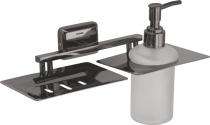 GOLDLINE Rectangular Stainless Steel Soap Dish_0