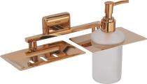 GOLDLINE Rectangular Stainless Steel Soap Dish_0