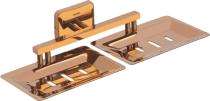 GOLDLINE Rectangular Stainless Steel Soap Dish_0