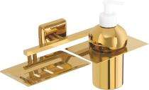 GOLDLINE Rectangular Stainless Steel Soap Dish_0