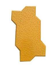 MCU 80 mm Zig Zag Paver Blocks 250 x 125 mm_0