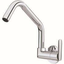 Ambani Chrome Plated Sink Cock Faucet Dolphin - 2511_0