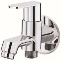 Ambani Chrome Plated 2 Way Bib Cock Faucet Jet - 2607_0