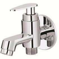 Ambani Chrome Plated 2 Way Bib Cock Faucet Pan - 4207_0