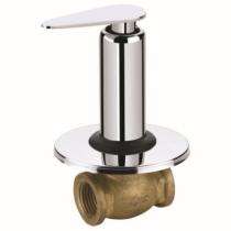 Ambani Chrome Plated Concealed Stop Cock Faucet Pan - 4208_0