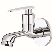 Ambani Chrome Plated Long Body Bib Cock Faucet Pan - 4225_0