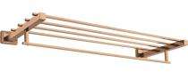 GOLDLINE SS-304 1201 Towel and Napkin Holder 24 inch Straight Rack_0