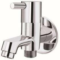 Ambani Chrome Plated 2-Way Bib Cock Faucet Afalty - 4107_0