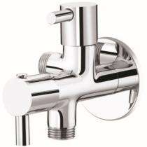 Ambani Chrome Plated 2-Way Angular Stop Cock Faucet Afalty - 4134_0