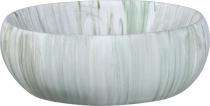 Ambani Wash Basin Solo-Green Marble Table Top_0