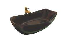 Ambani Wash Basin Petal Black Counter Top_0