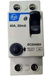 L&T BC204003 40 A Double Pole 30 mA RCCB_0
