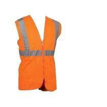 Aktion Polyester Safety Jackets L AK637 Reflective Orange_0