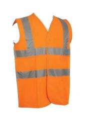 Aktion Twill Cotton Safety Jackets L AK638 Reflective Orange_0