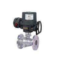 Cair 100 mm Motorized Stainless Steel Ball Valves Flanged_0