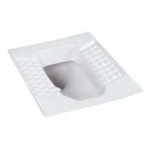 Ambani Thrift Pan Toilet Seat Orissa Pan 20"(Aqua) Ceramic_0