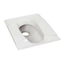 Ambani Thrift Pan Toilet Seat City Pan 20" Ceramic_0