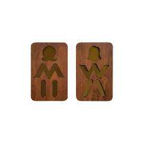 SUNSIGNS Workplace Signages 2.5 x 4 inch MDF_0