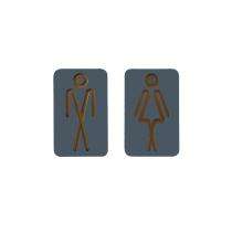 SUNSIGNS Workplace Signages 2.5 x 4 inch Acrylic_0