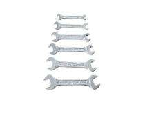 Eastman 75 - 150 mm Double Ended Open Jaw Hand Spanners E-2001 6 - 7 mm_0