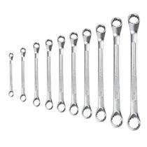 Eastman 75 - 150 mm Bi-Hexagon Ring Shallow Offset Hand Spanners E-2007-10S 6 - 7 mm_0