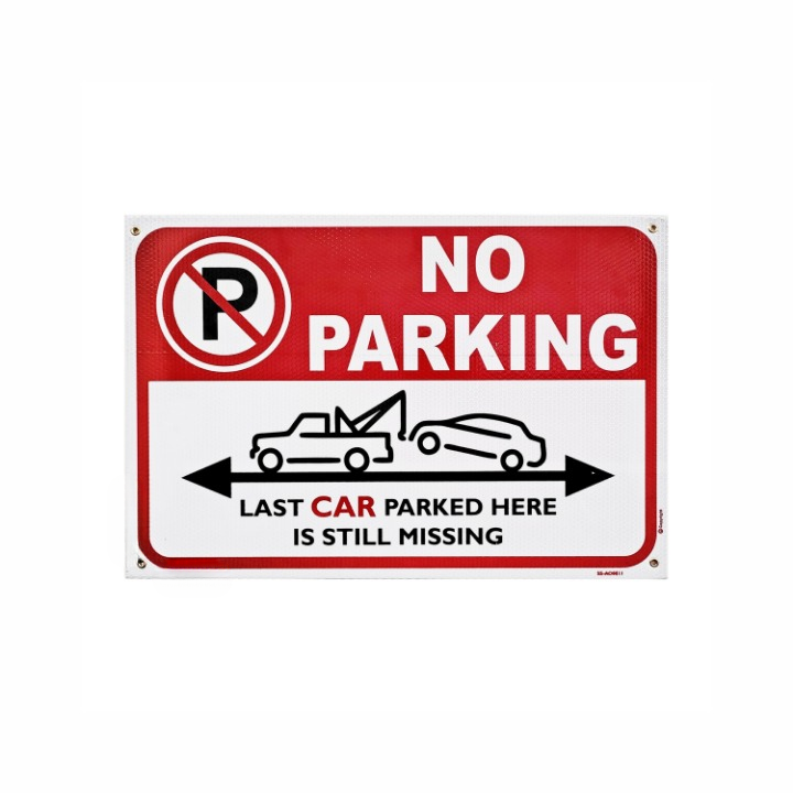 SUNSIGNS Prohibition Signages 12 x 18 inch ACP Sheet_0