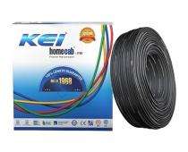 KEI 0.5 sqmm homecab FR Electric Wire Black 180 m_0