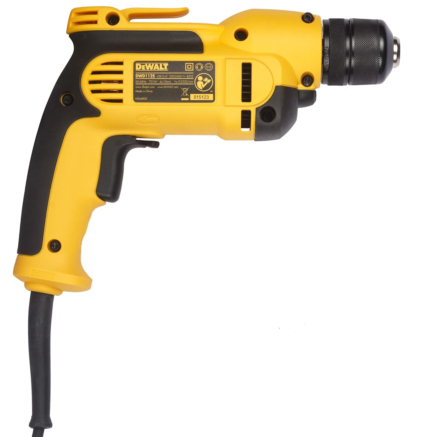 DEWALT DWD112S-B5 Corded Rotary Hammer 10 - 25 mm 1.8 kg 701 W 47600 bpm_1