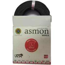 Asmon 1 sqmm FR / HRFR Electric Wire Black 45 m_0