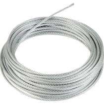 Girnar SS 316 1 - 10 mm Stainless Steel Wire Rope 1 x 7 m Steel Core_0