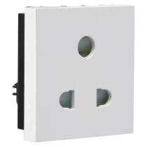 Asmon 10 A White 3 Pin Plug Electrical Sockets_0